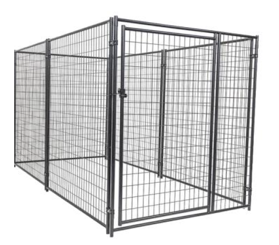 Metal yard kennel best sale