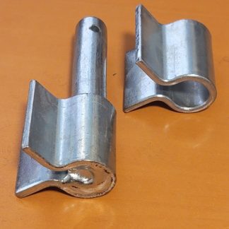 WELD ON HINGE 3/4" Pin Socket Set Fencing Door Trailer Gate Farm